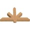 Ekena Millwork Kennewick Timber Gable Bracket, Western Red Cedar, 36"W x 23"H x 3 1/2"D x 3 1/2"F, 15/12 Pitch GBW036X23X0404KEN00SWR - alternate 2
